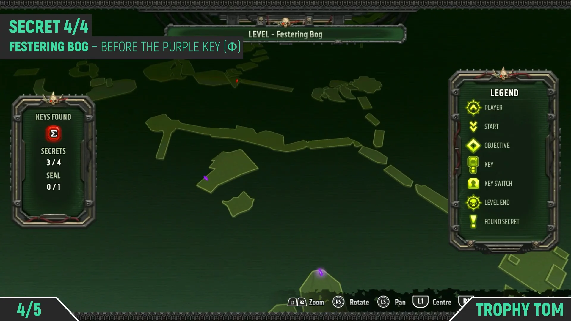 Secret 4/4 Map & Overview