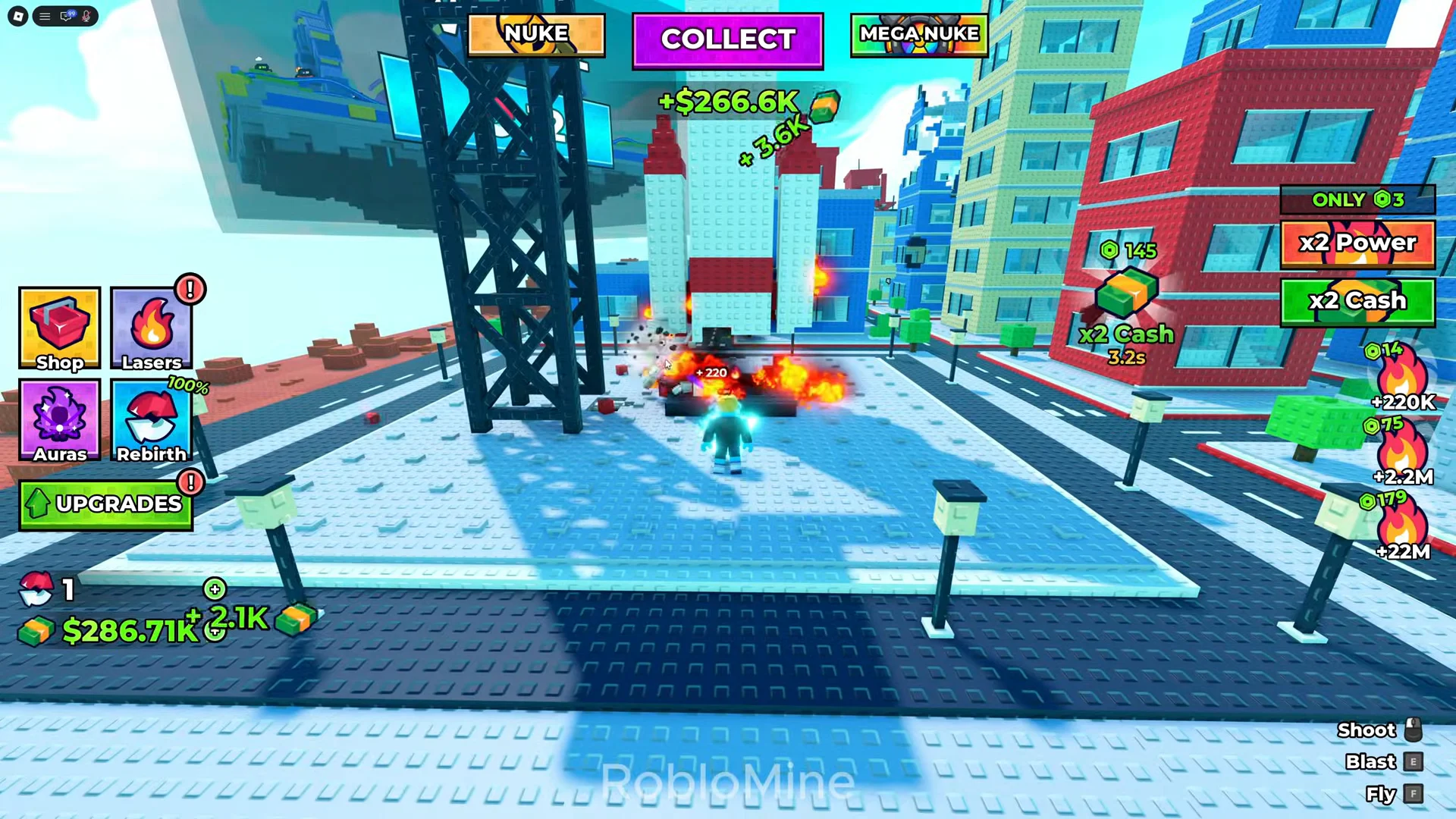 City Rocket Facility Map