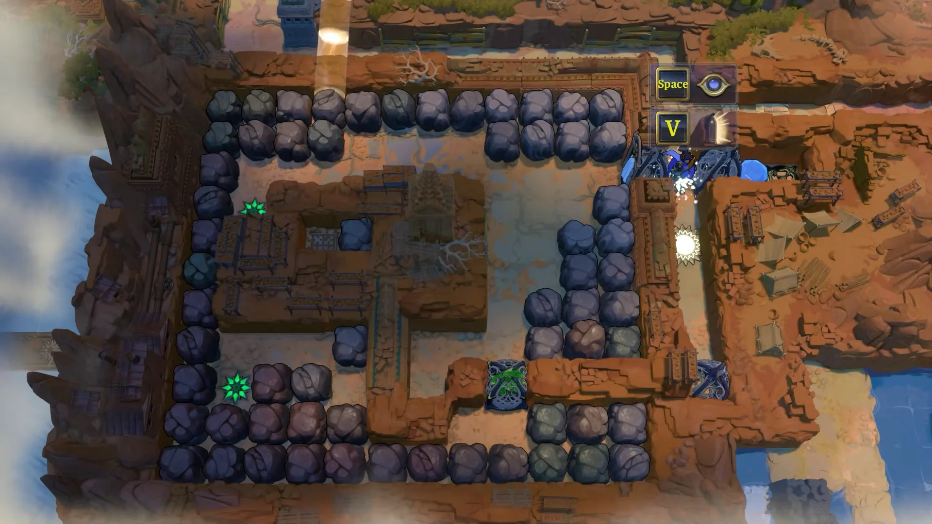 Overworld Transit to Chamber 2
