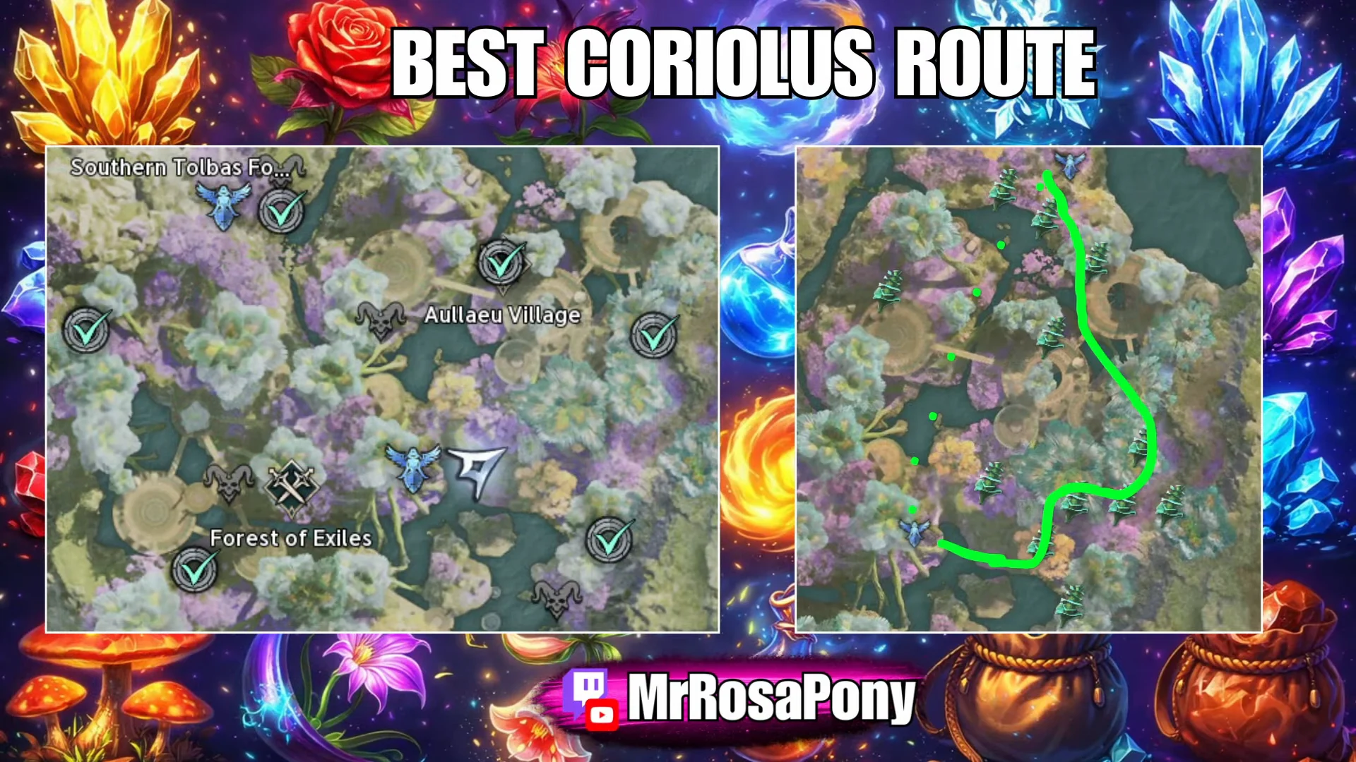 Best Coriolus Route