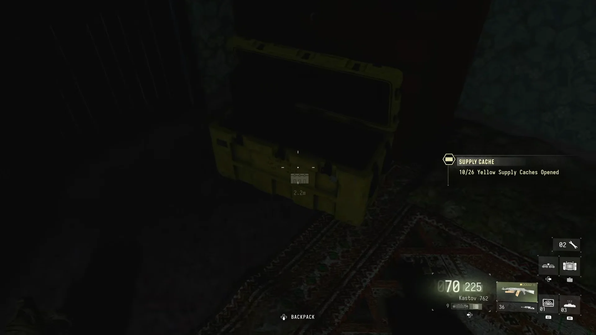 Orange House Roof Drop Crate