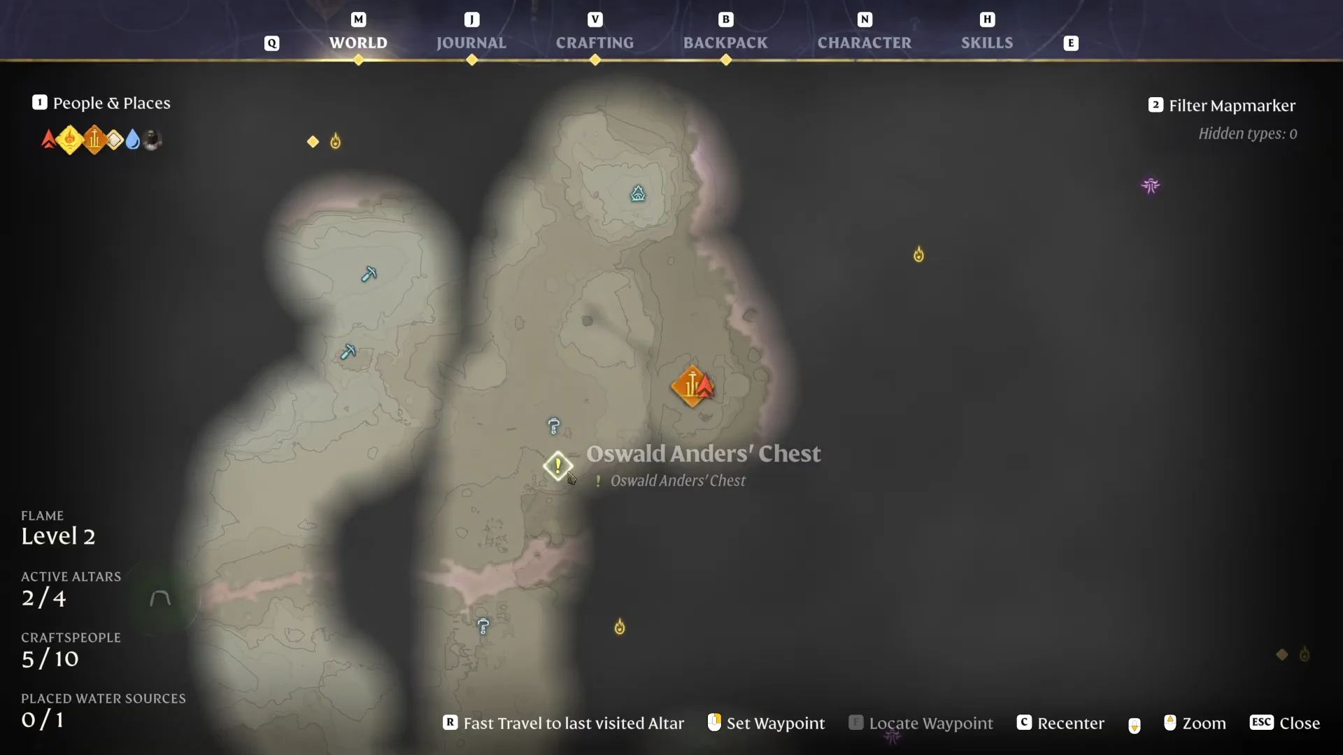 World Map View