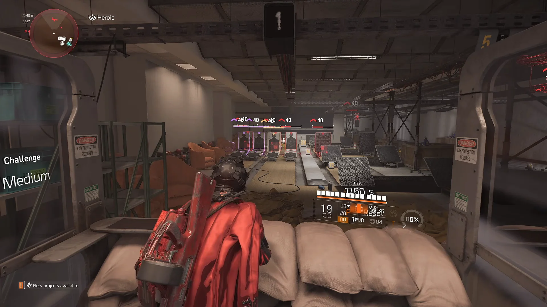 Shooting Range Mechanics Test