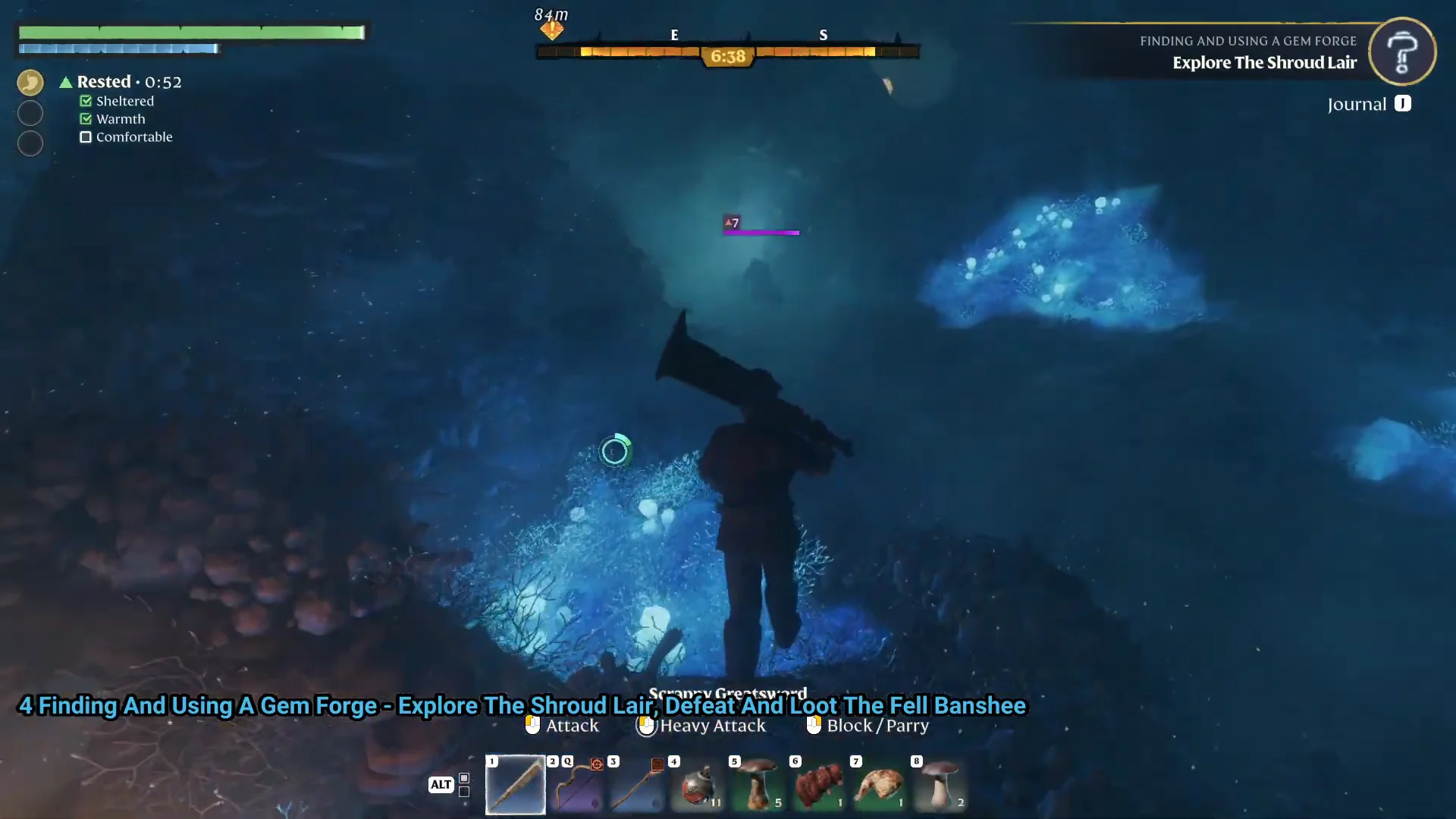 inside the Shroud Lair (Explore The Shroud Lair)