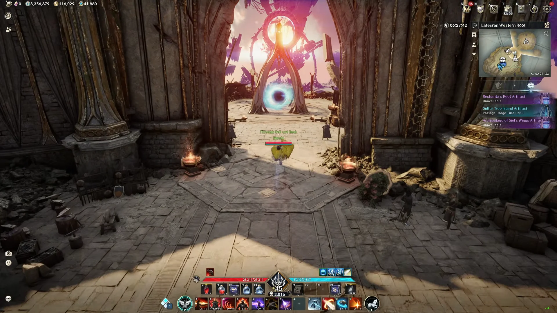 Approaching the Portal
