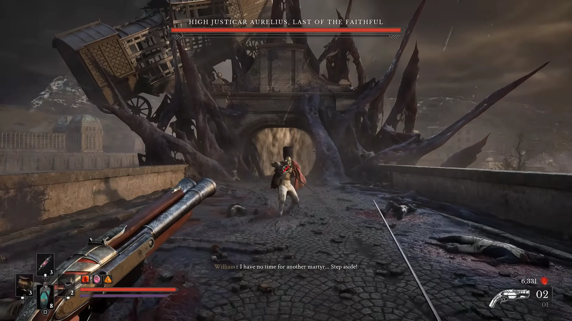 Sabre and Blunderbuss Combat