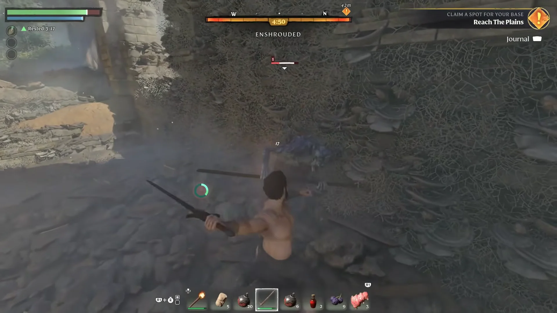 Reaching Longkeep Ruins