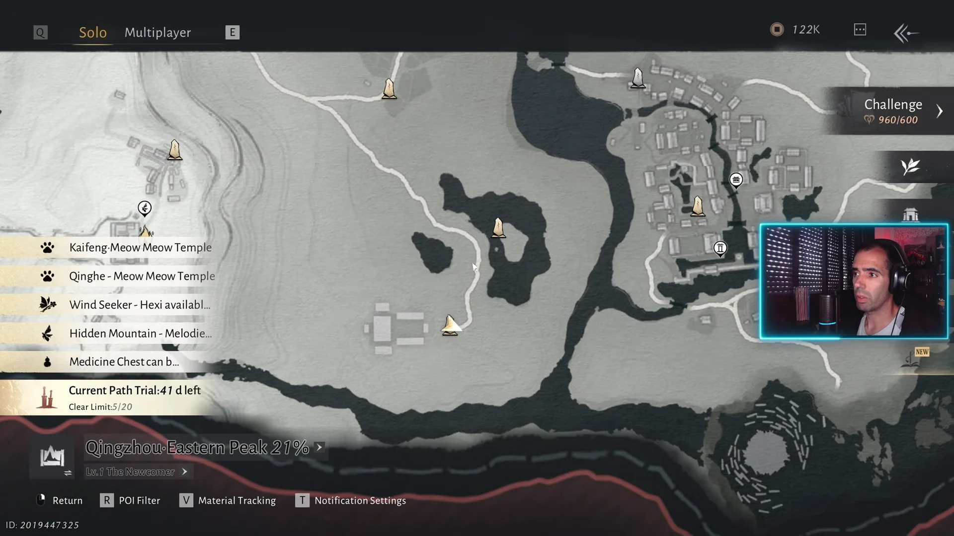 World Map & Teleport Selection