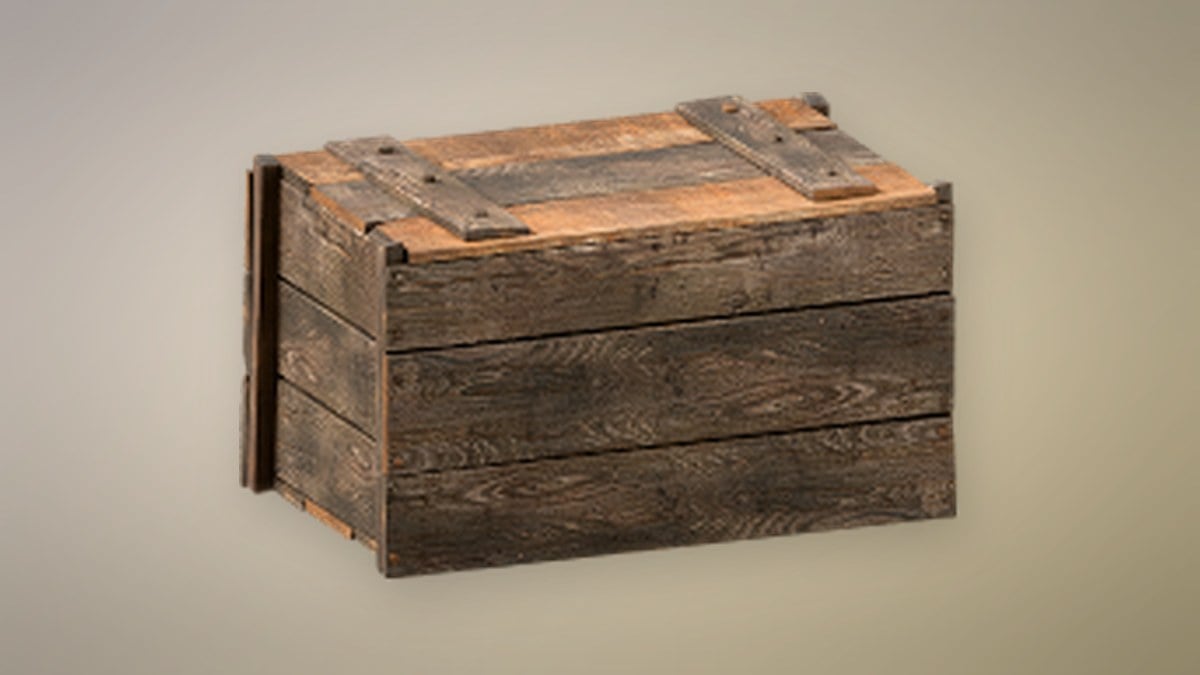 Large Wooden Chest