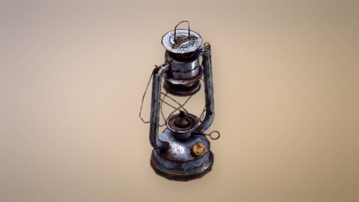 Oil Lamp in Permafrost