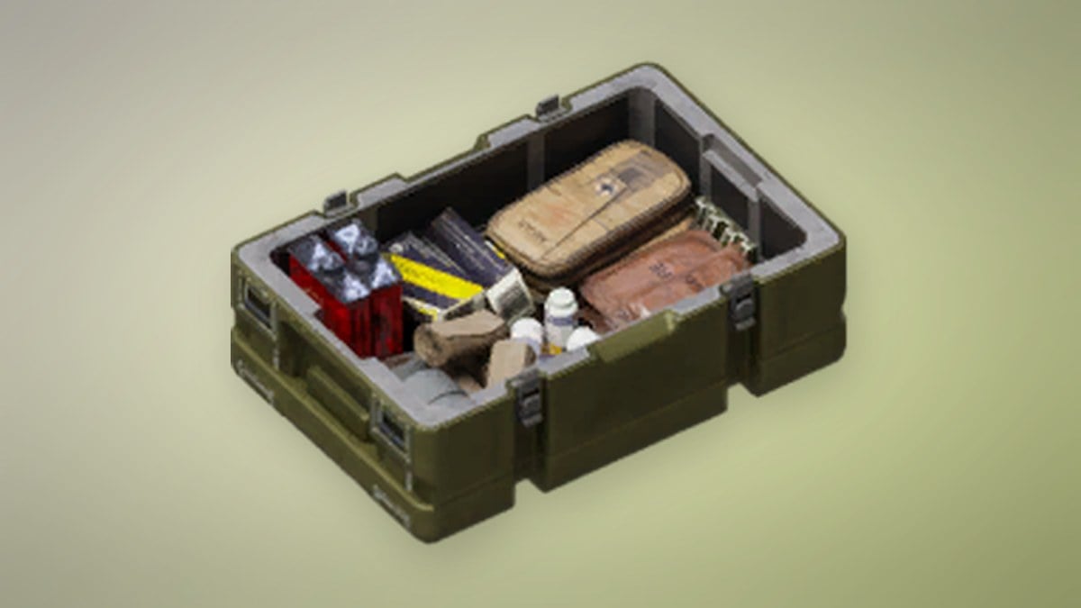 Supplies Container in Permafrost