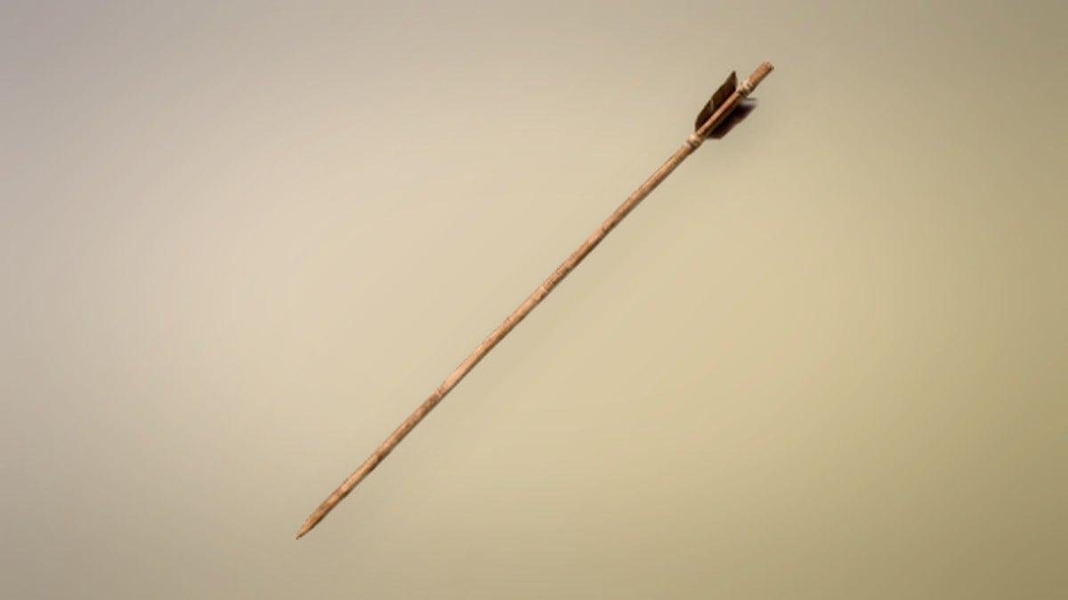 Wooden Arrow in Permafrost