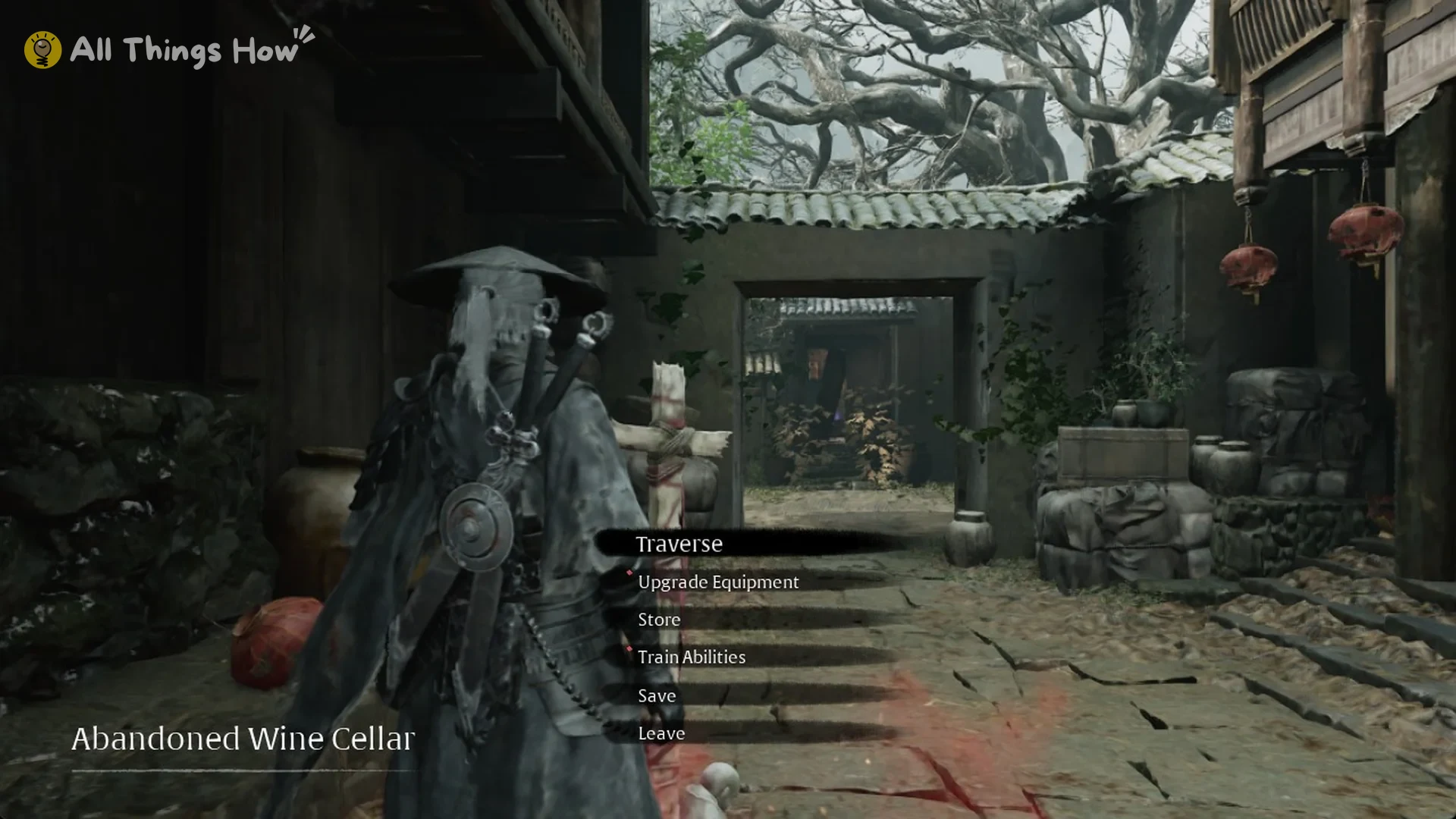 The Abandoned Wine Cellar bell menu, Phantom Blade Zero