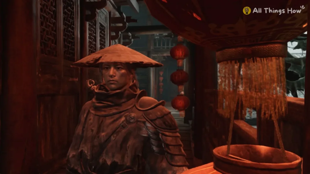 Soul beneath a hanging red lantern, Phantom Blade Zero