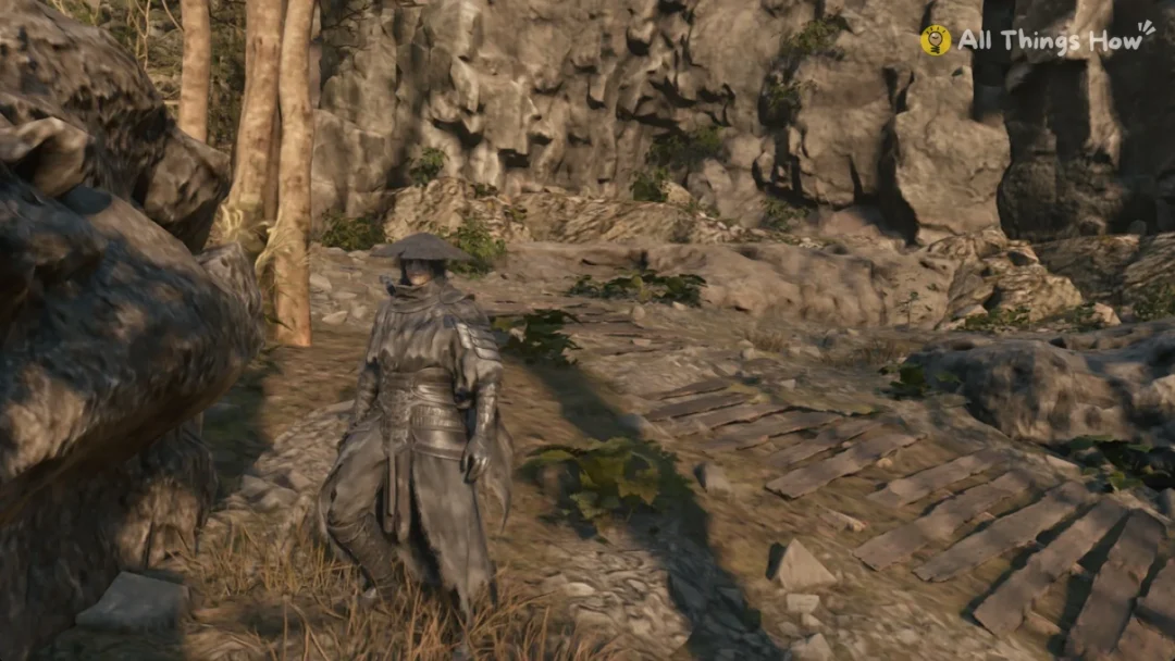 Soul on an old stone stairway in the hills, Phantom Blade Zero