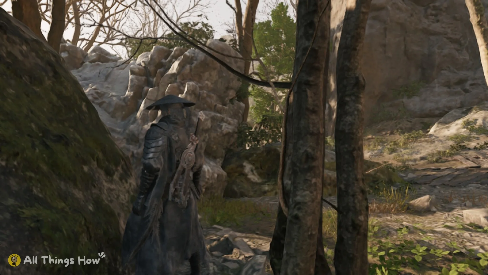 Soul among trees and limestone rocks, Phantom Blade Zero