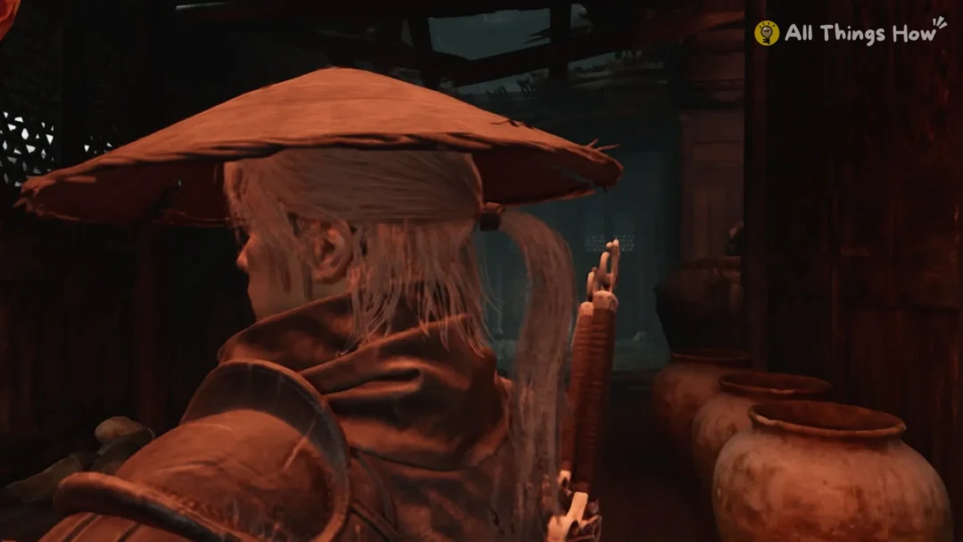 Soul seen from behind beside clay pots, Phantom Blade Zero