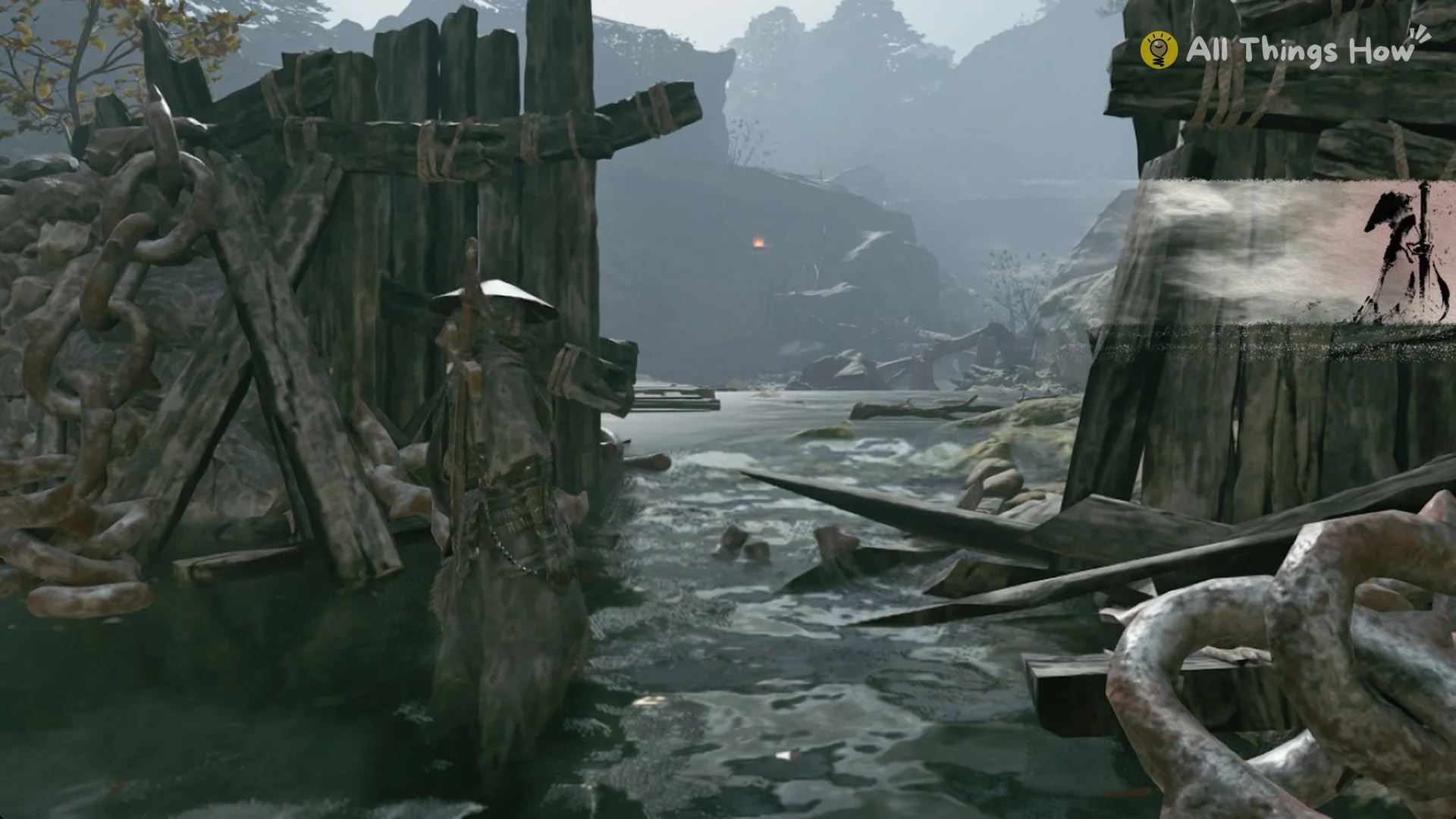 The river chains cut open in Phantom Blade Zero
