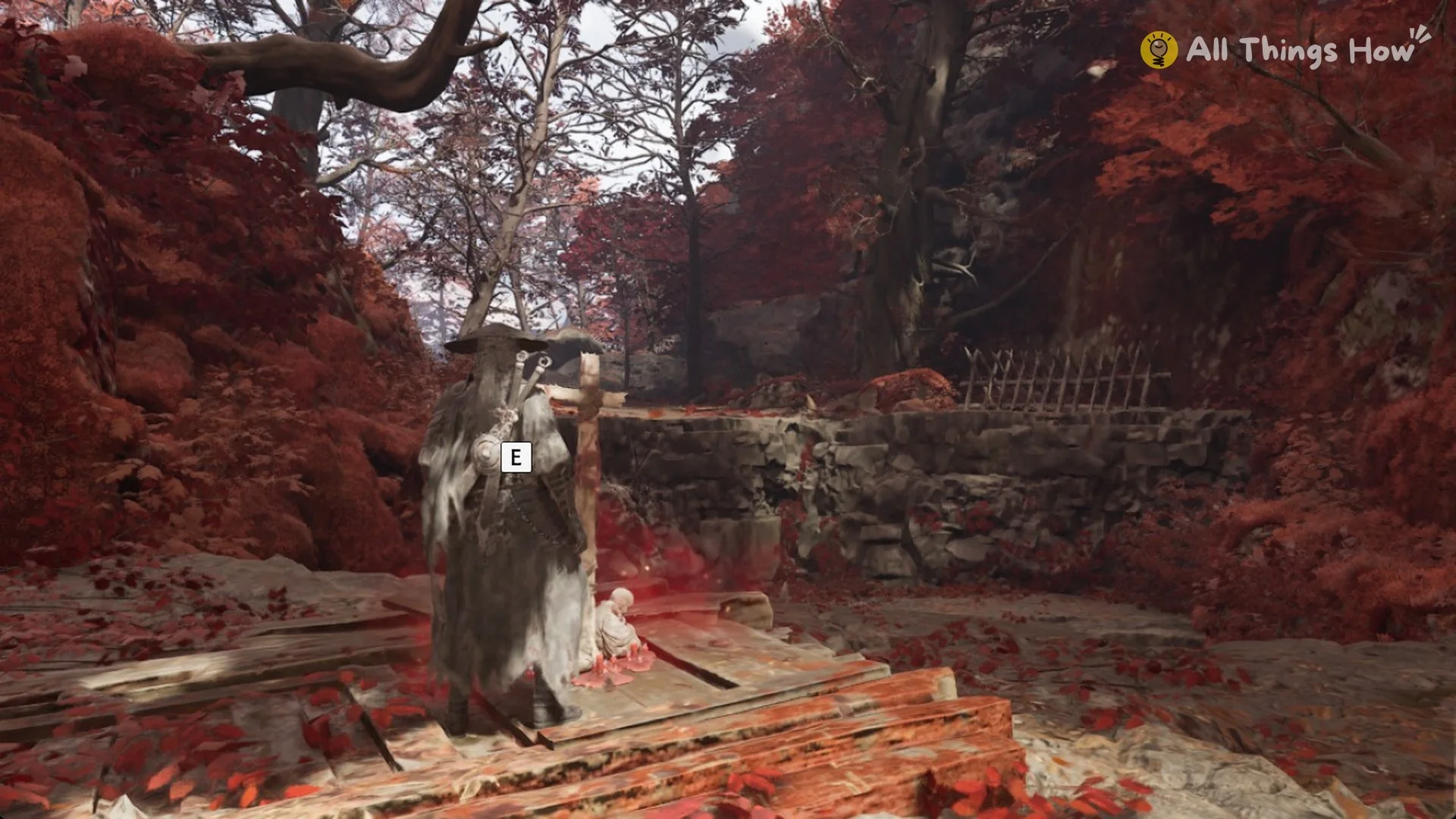 Soul at the Outlaw Trap bell in Crimson Forest in Phantom Blade Zero