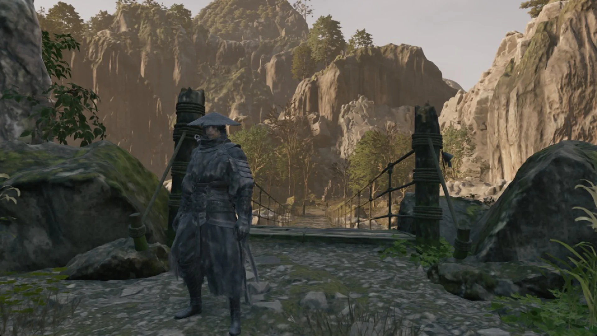 Soul on a mountain path by the Village of Lu, Phantom Blade Zero