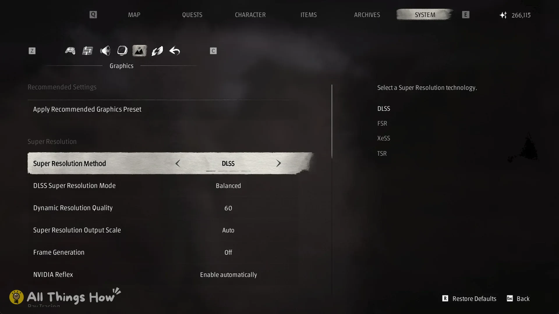 Phantom Blade Zero SYSTEM menu on the Quit Game sub-tab with Load Game, Return to Title Screen and Quit to Desktop