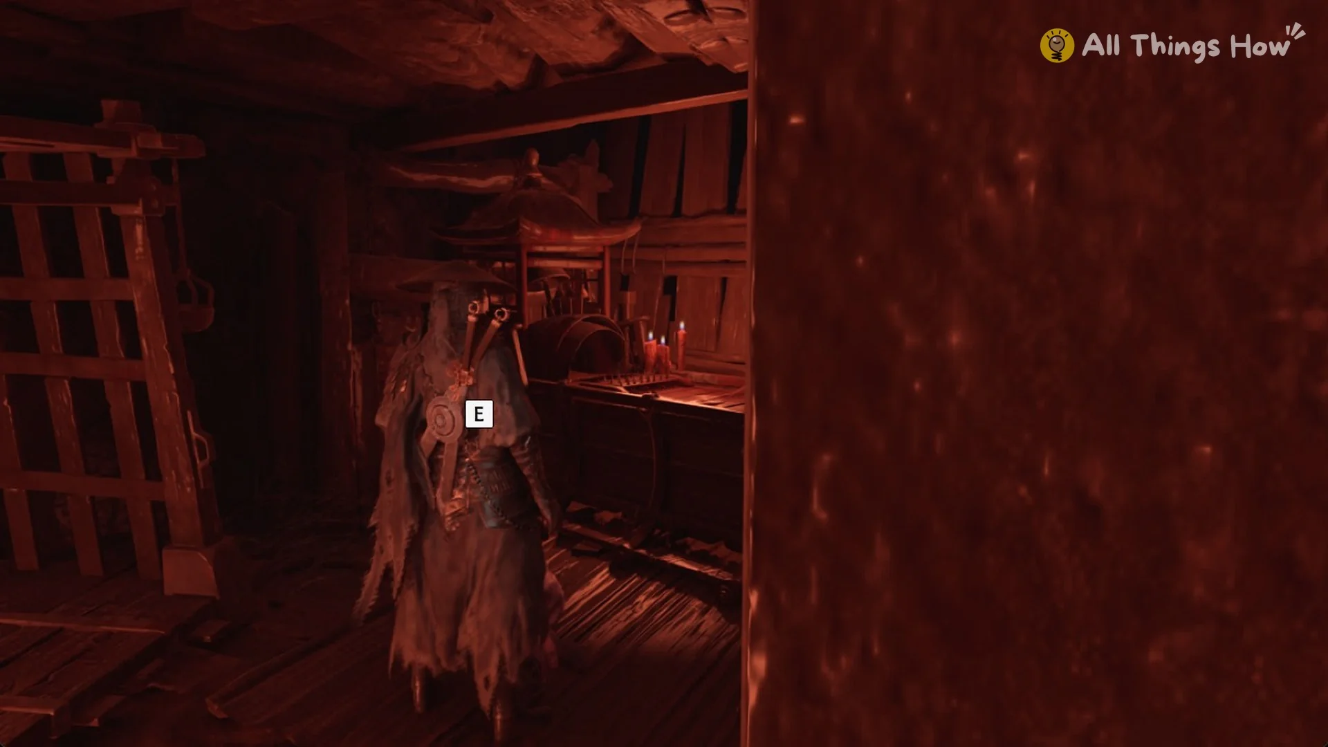 Soul inside the hidden room with the E prompt near the wounded Baishan disciple in Phantom Blade Zero