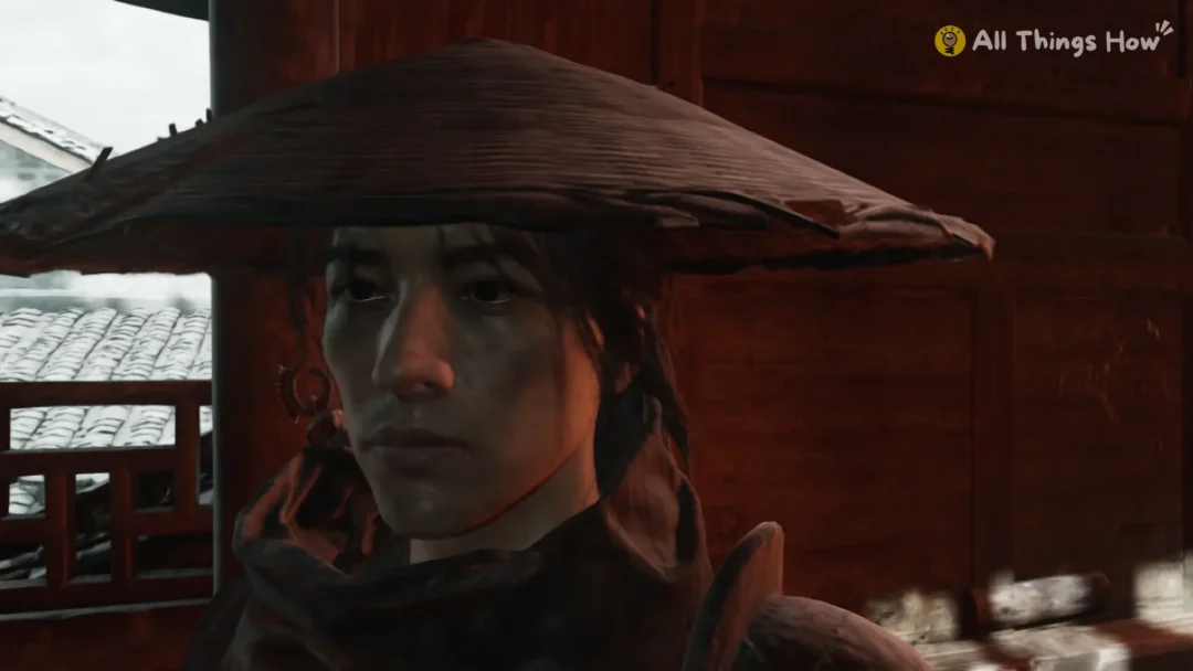Close view of Soul under a straw hat, Phantom Blade Zero