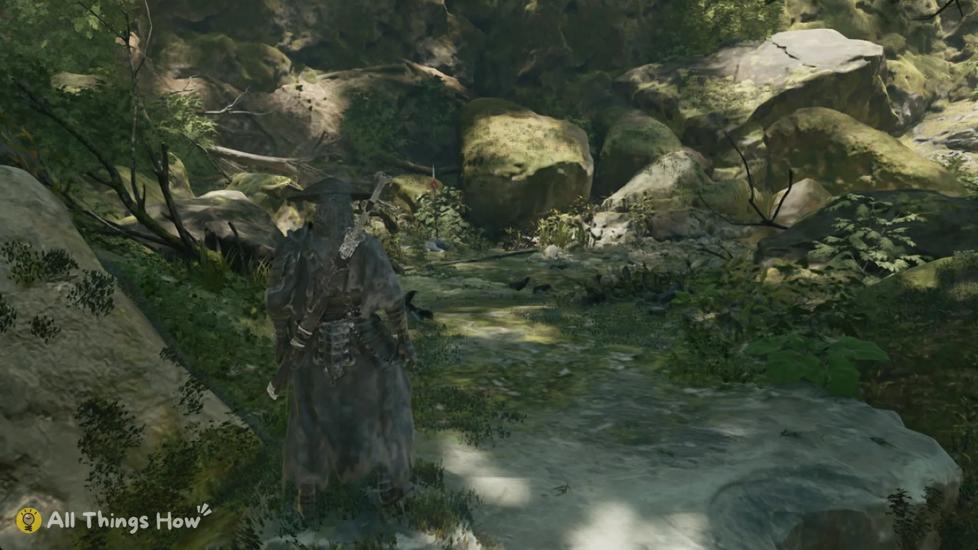 Soul on the upper level after the first climb in Phantom Blade Zero Chapter 1