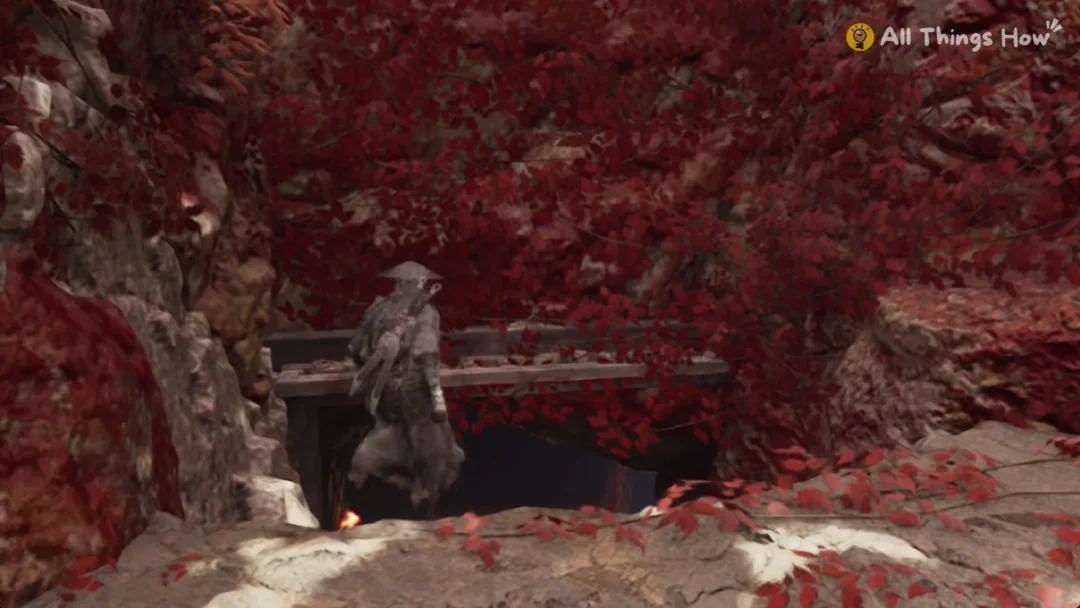 Soul dropping into the opened tunnel shaft north of Outlaw Trap in Phantom Blade Zero