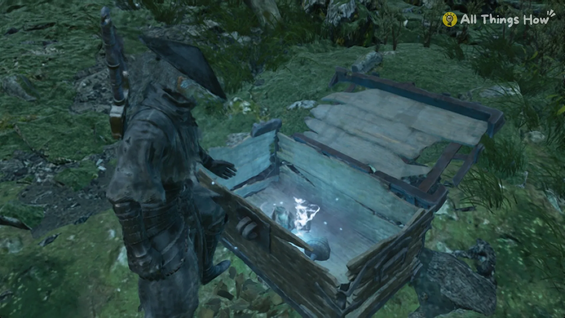 The open chest holding Twinned Metal in Phantom Blade Zero