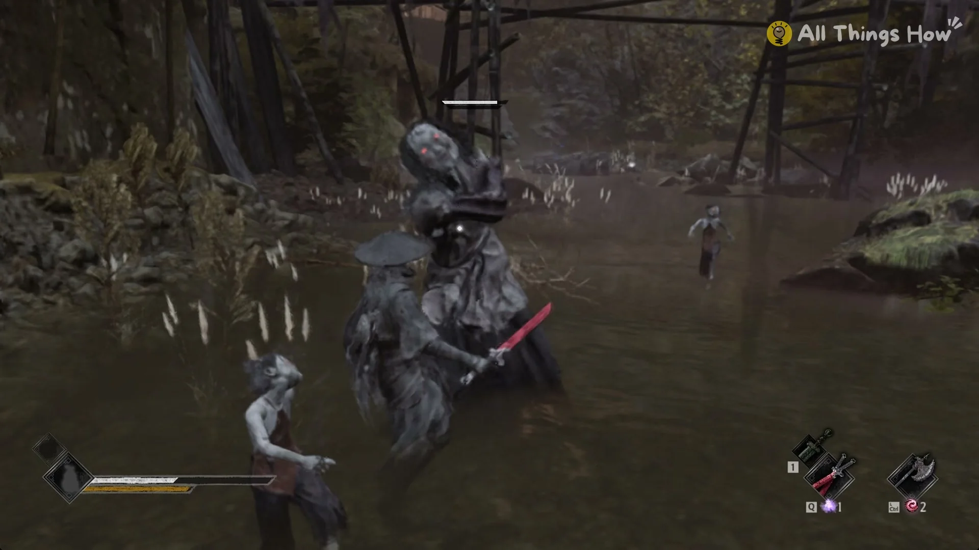 Soul trading blows with the Village Auntie at close range, Phantom Blade Zero