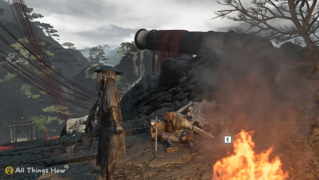 Soul at the Collapsing Mandate Disciple's campfire near the Waterfall Bridge bell in Phantom Blade Zero