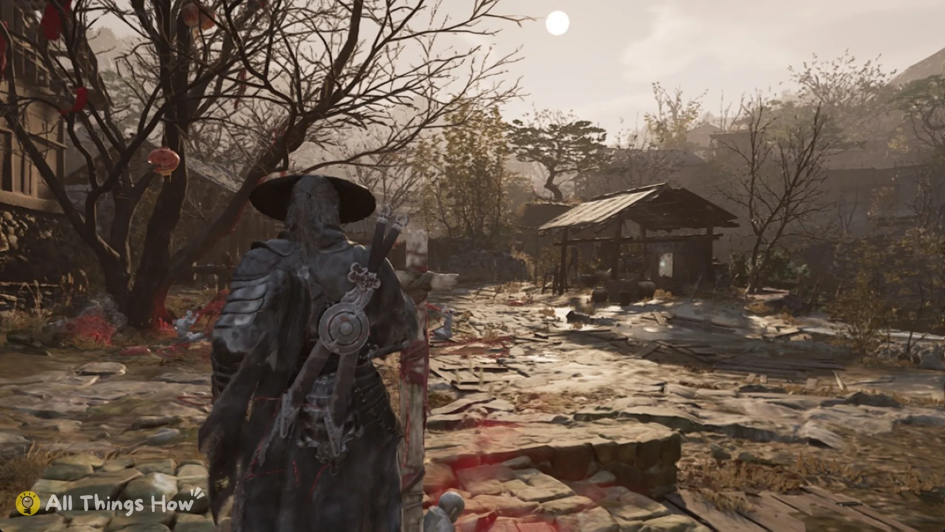 Soul beside the Well of the Three Puppets bell in the Village of Lu, Phantom Blade Zero