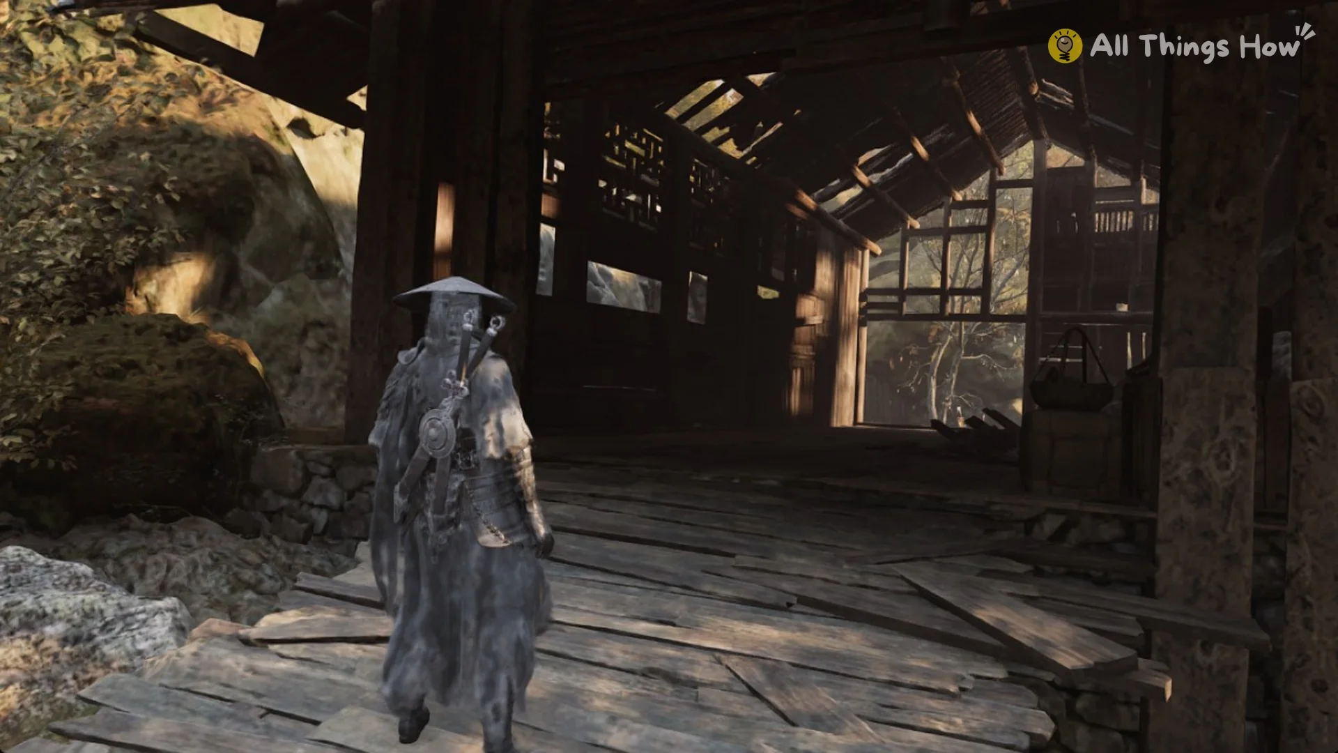 Soul at the ruined house in the ravine west of Lan's camp, Phantom Blade Zero
