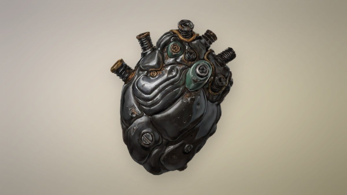 Crude Radiant Heart accessory artwork, Phantom Blade Zero