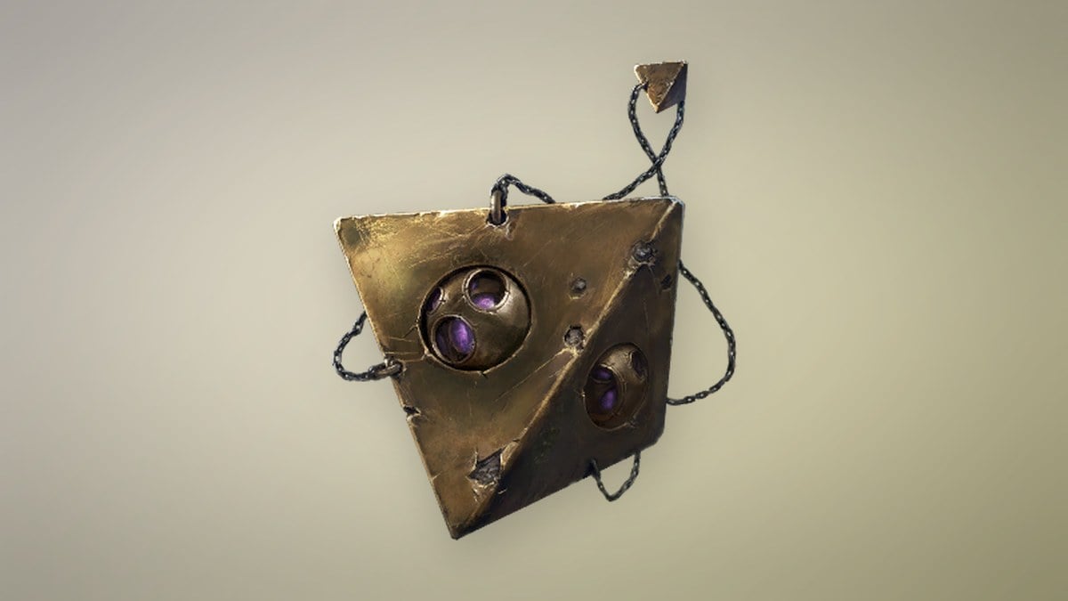 Formless Divine Mirror accessory artwork, Phantom Blade Zero