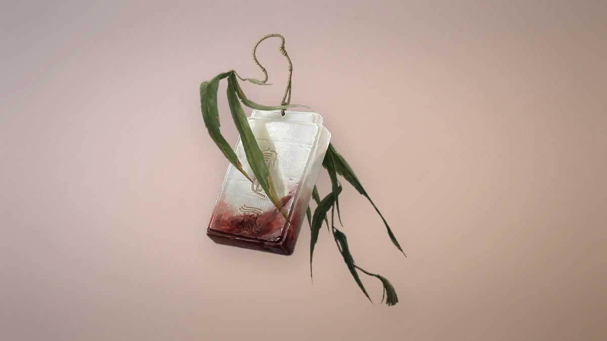 Lingran's Pendant accessory artwork, Phantom Blade Zero