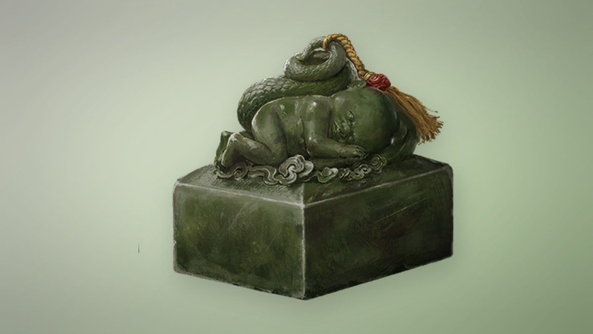 Seal of Dugu accessory artwork, Phantom Blade Zero