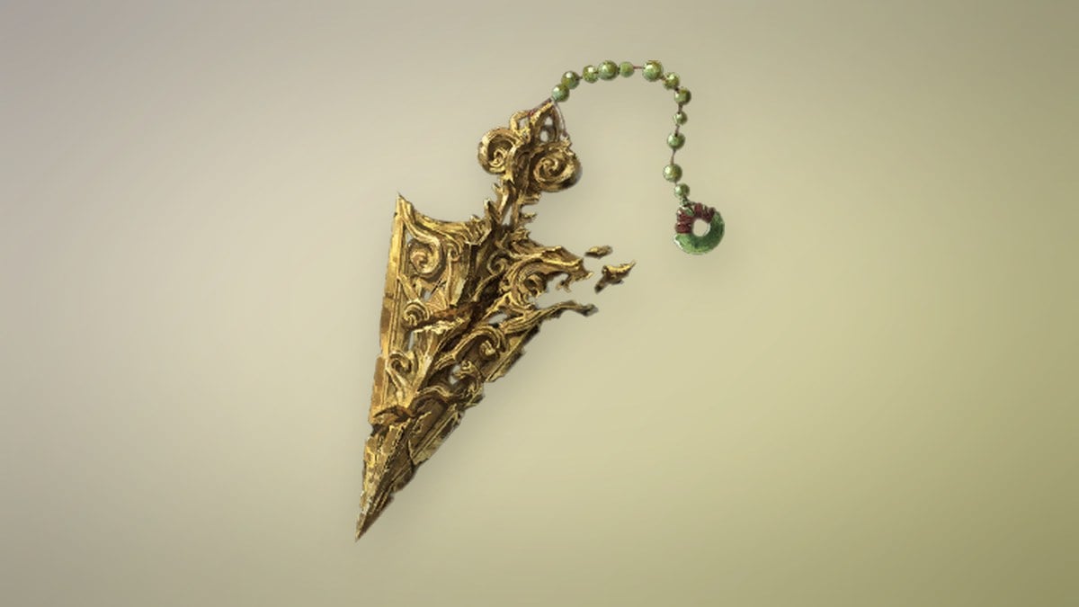 Shieldbreaker Talisman accessory artwork, Phantom Blade Zero