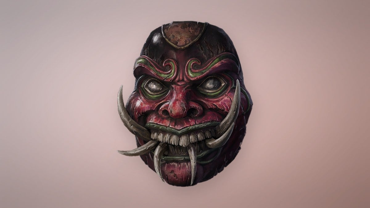 Wraith Mask accessory artwork, Phantom Blade Zero