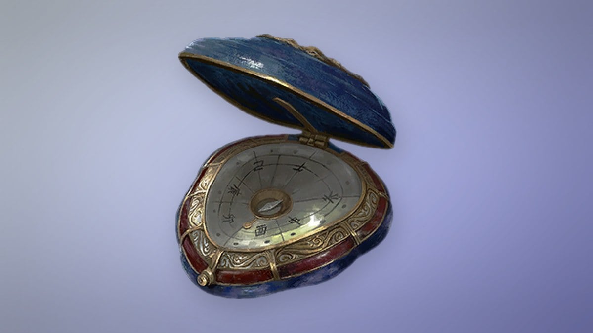 Blue Blossom Compass item card, Phantom Blade Zero