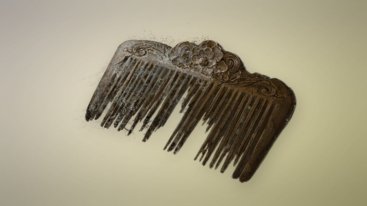 Dusty Old Wooden Comb item card, Phantom Blade Zero