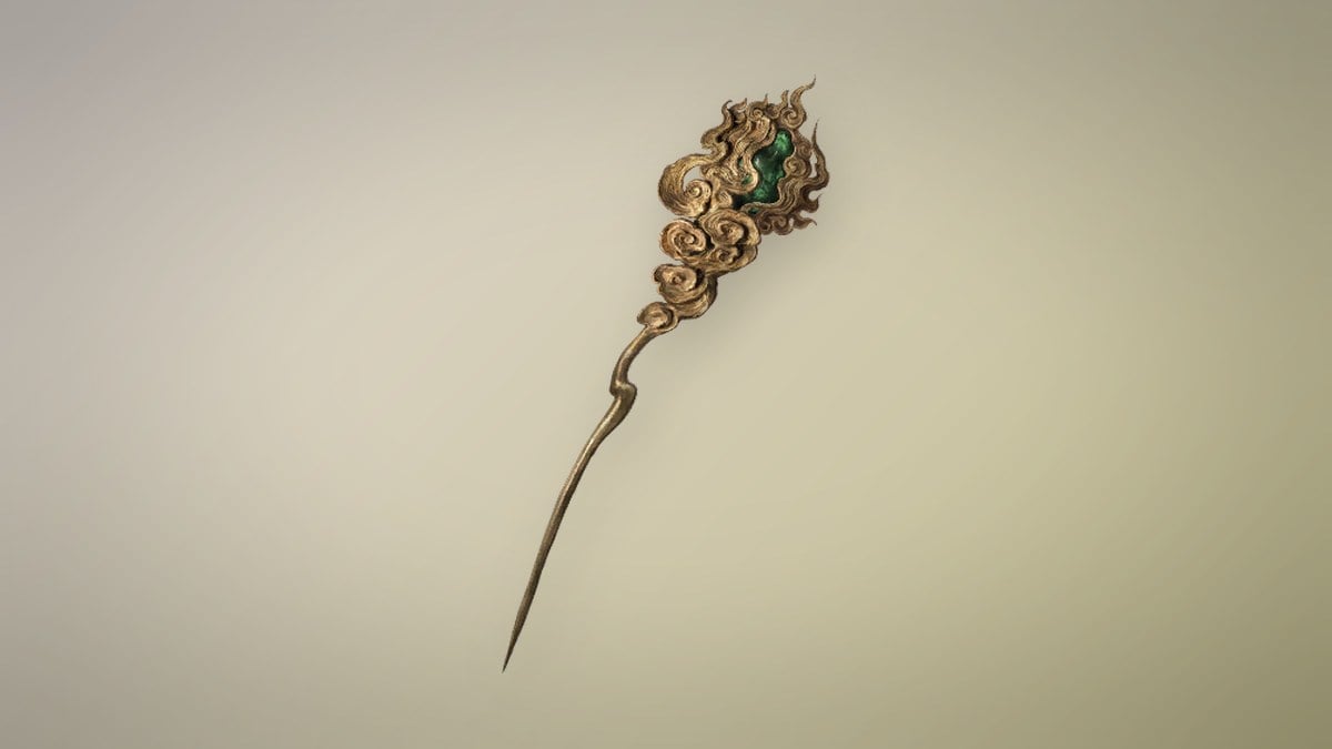 Golden Cloud-moon Hairpin item card, Phantom Blade Zero