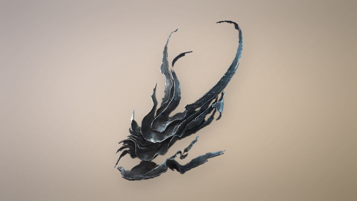 Honed Blacksteel item card artwork, Phantom Blade Zero