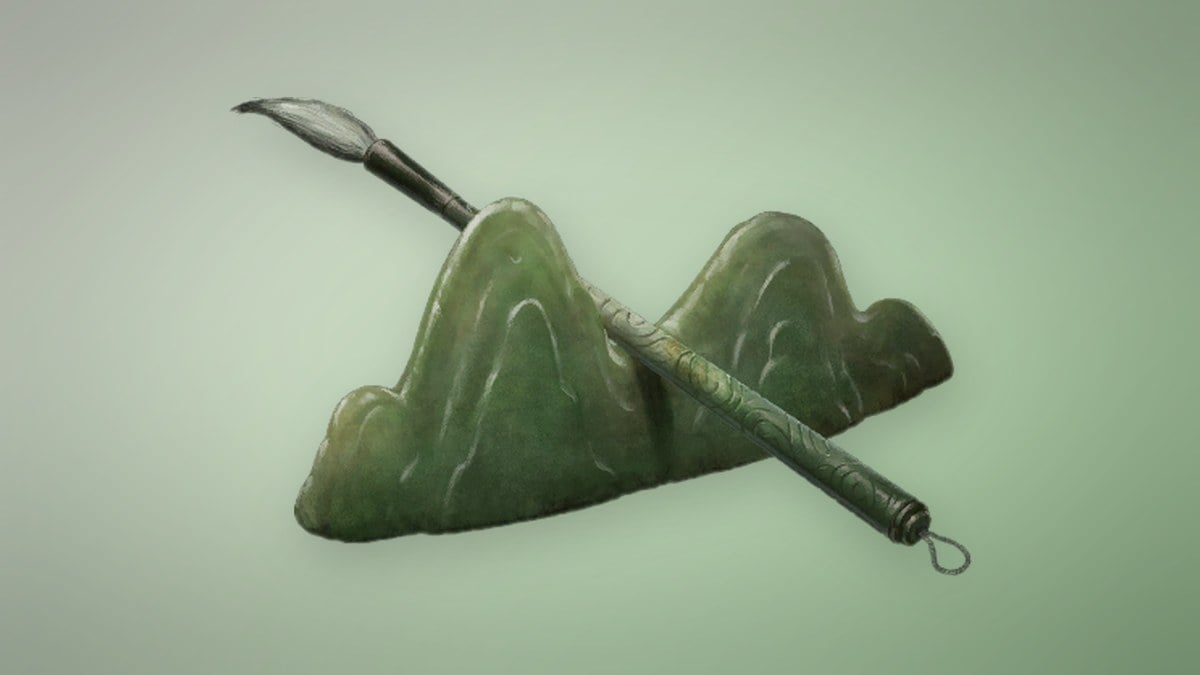 Jade Brush Rest item card, Phantom Blade Zero