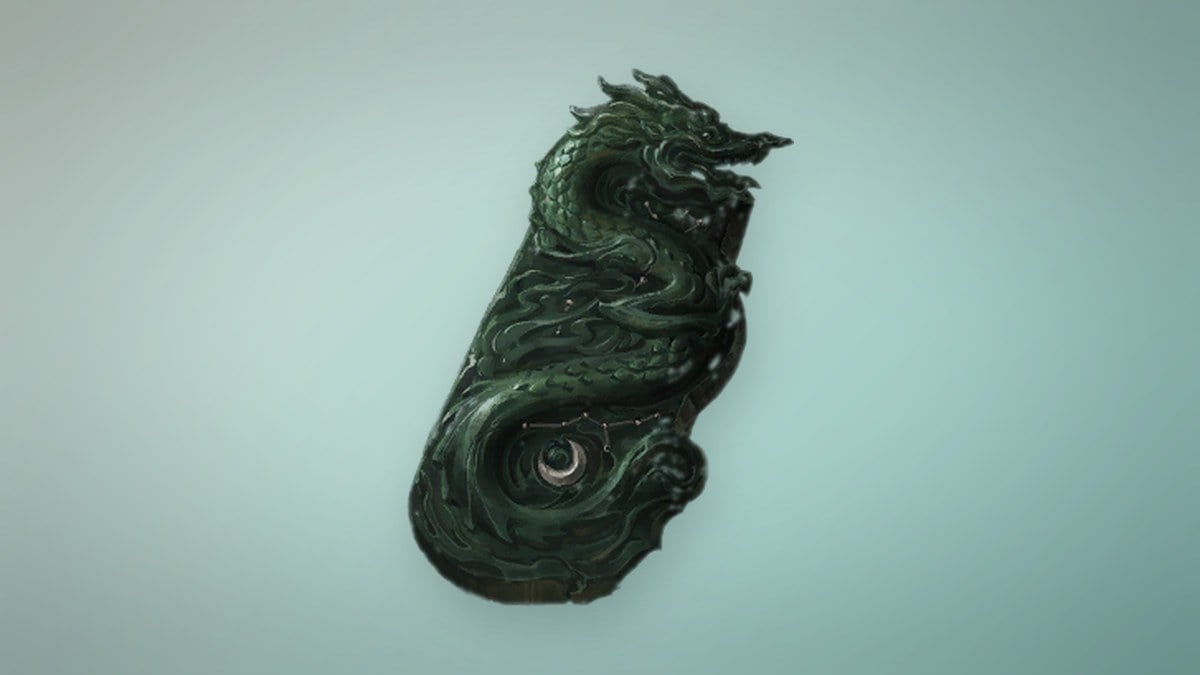 Loong Emblem (yin) item card, Phantom Blade Zero