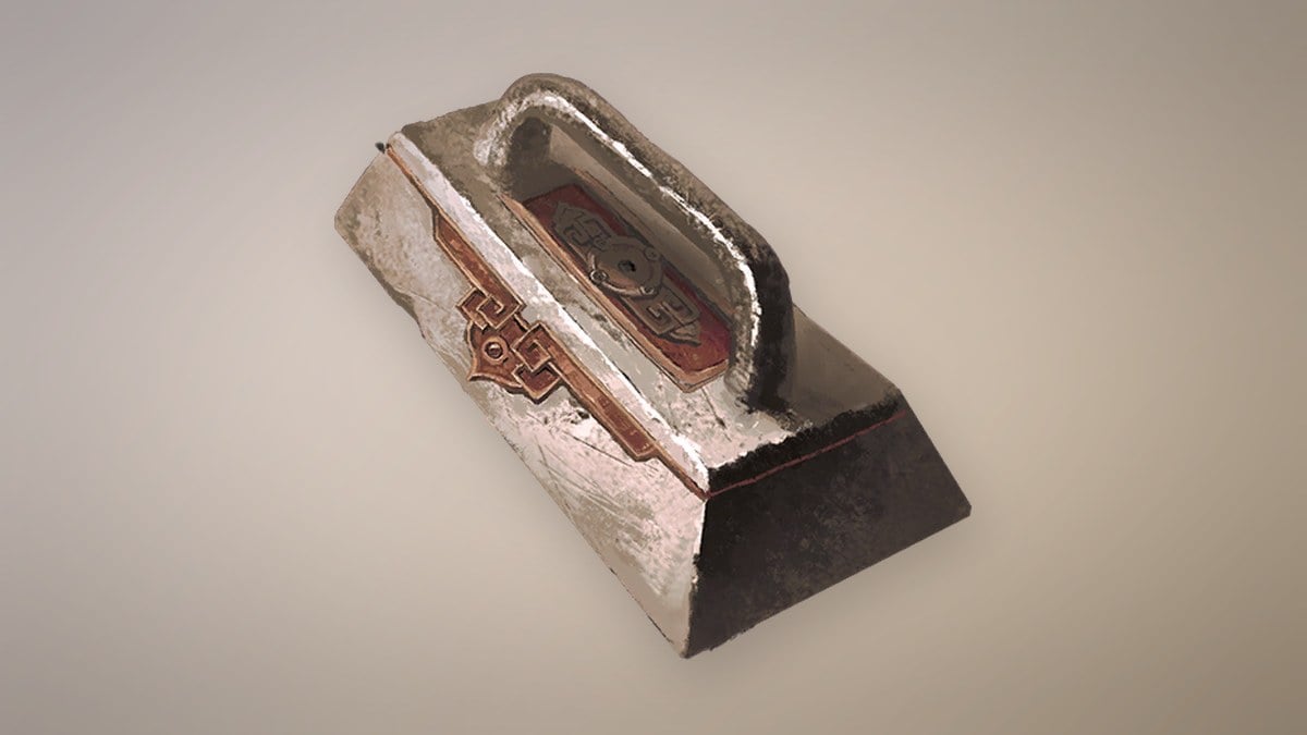 Polished Broadplate Metal item art, Phantom Blade Zero