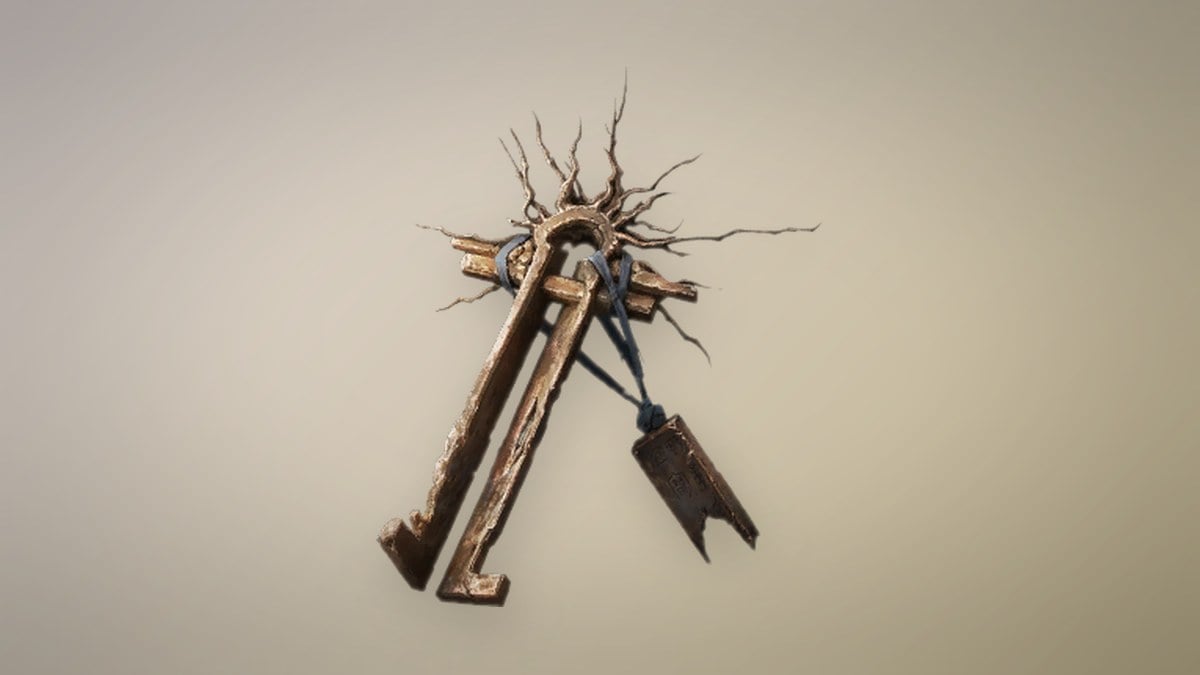 Shrine Gate Key item card, Phantom Blade Zero