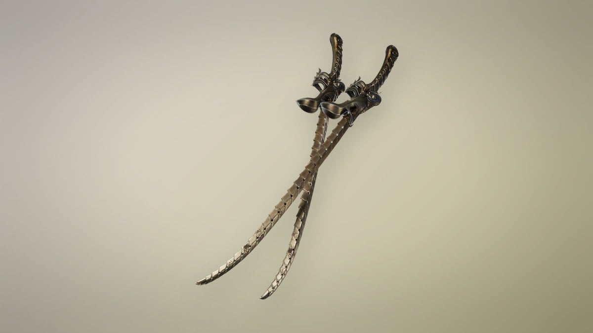 Fiend Saws weapon artwork, Phantom Blade Zero