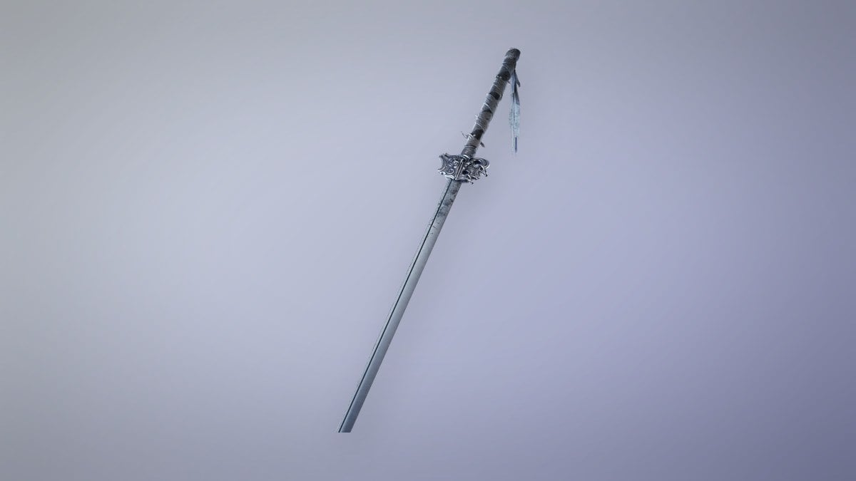 Whiteshadow weapon artwork, Phantom Blade Zero